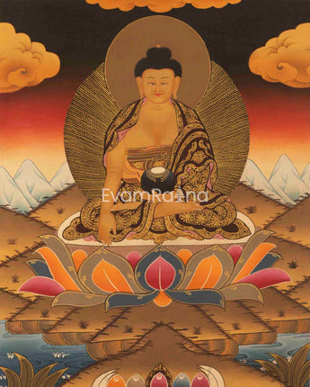 Shakyamuni Buddha Thangka