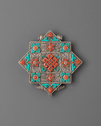 Handcrafted Buddhist Amulet Ghau Locket