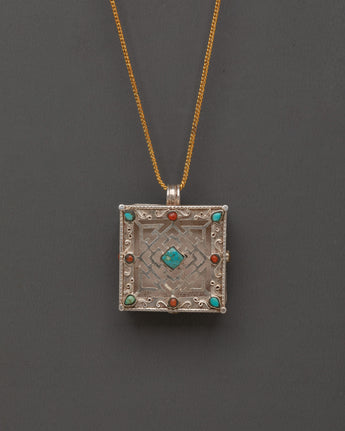 Ghau Box Locket Meditation Jewelry