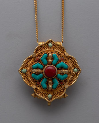 Tibetan Ghau Box Locket