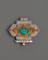Handcrafted Tibetan Buddhist Ghau Box Locket