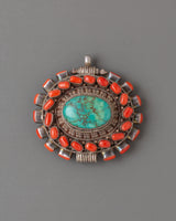 Tibetan Prayer Amulet Ghau Locket