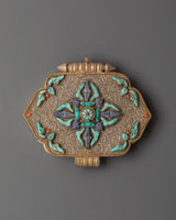 Buddhist Amulet Box Locket