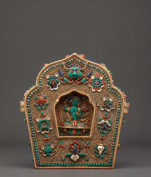 Ghau Box With Manjushri |