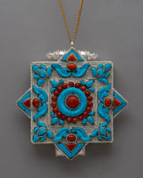Decorative Tibetan Ghau Box
