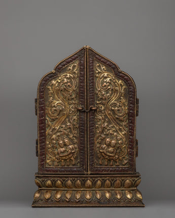 Gold Plated Foldable Ghau Box