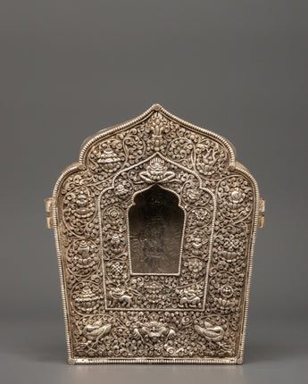 Silver Tibetan Ghau Box