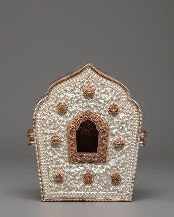 Handmade Silver Ghau Box