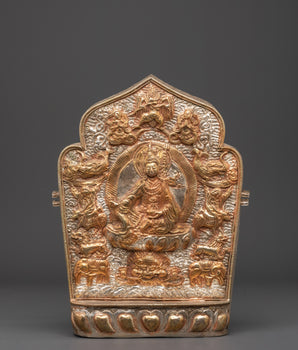 Handmade Tibetan Ghau with Padmasambhava