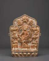 Handmade Tibetan Ghau with Padmasambhava