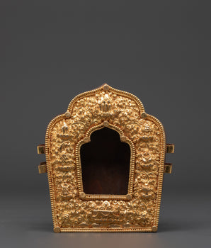 Authentic Handmade Tibetan Ghau Box