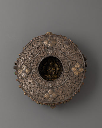 Amoghasiddhi Buddha box