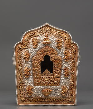 Spiritual Buddhist Ghau Box | Himalayan Ritual Box