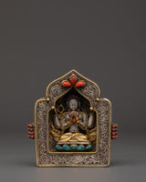 Silver Gold-Plated Ghau Box