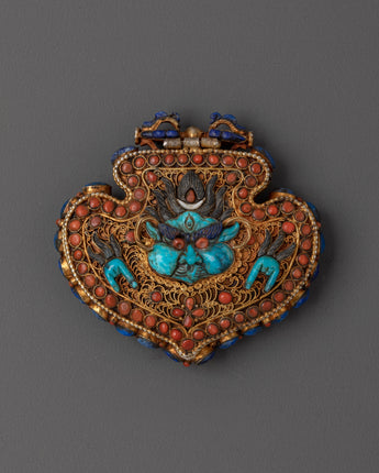 Handcrafted Spiritual Tibetan Ghau Locket