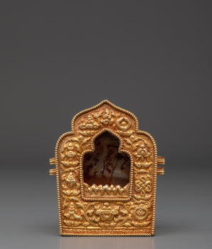 Tibetan Spiritual Ghau Box | Portable Buddhist Altar