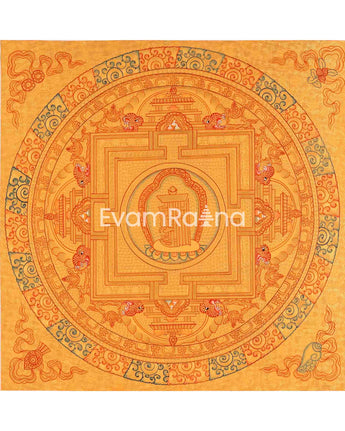 Gold Auspicious Mandala