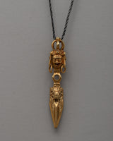 Gold Plated Phurba Locket