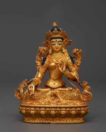 Graceful White Tara Goddess Statue