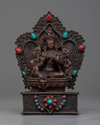 Green Tara Art