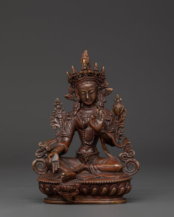 green-tara-handmade-statue