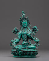 Spiritual Green Tara sculpture