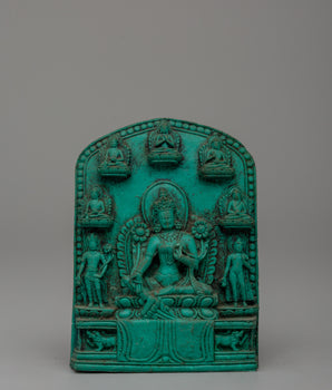 Handcrafted Green Tara Statue