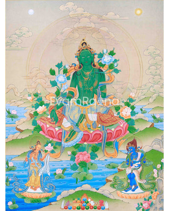 Mother Green Tara Artwork