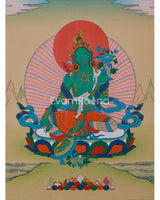 green-tara-deity-art