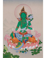 Green Tara, The Compassionate Bodhisattva