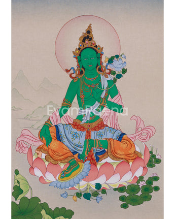 Green Tara, The Compassionate Bodhisattva