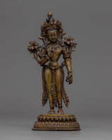 Green Tara Tibetan Statue