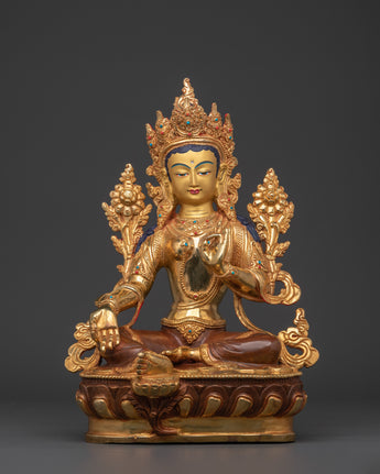 Green Tara spiritual artwork