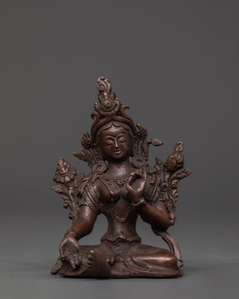 green-tara-tibetan-statue