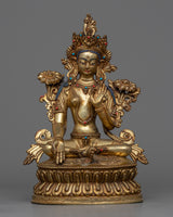 Green Tara Sculpture