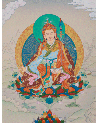 12-Inch Guru Padmasambhava Painting