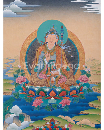 Guru Rinpoche Thangka Print