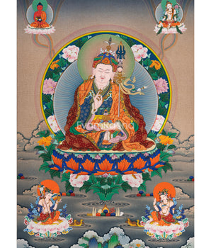High Quality Guru Rinpoche Canvas Print