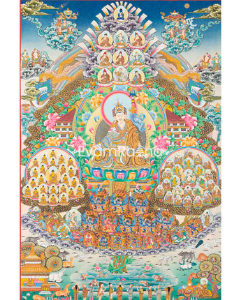 Guru Rinpoche Refuge Tree