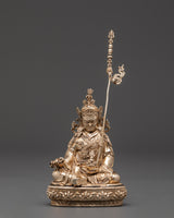 silver-plated-padmakara-statue