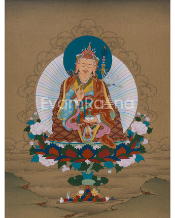 Tantric Master Guru Rinpoche Thangka