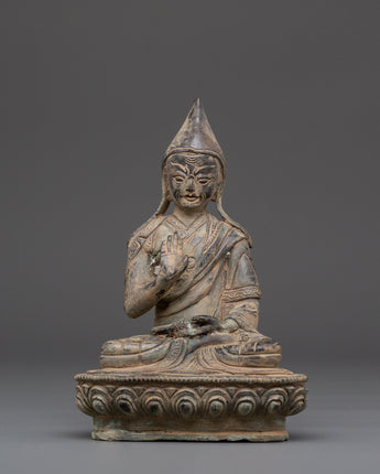 Gyaltsab Je Copper Statue 