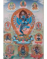 Hevajra Thangka Print
