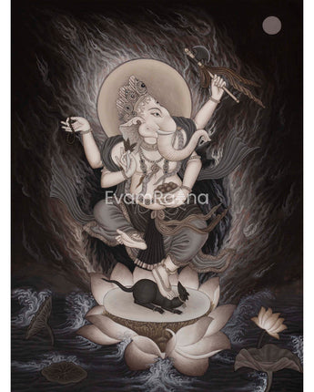 Hindu Ganesh Print