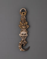 Decorative carved hook