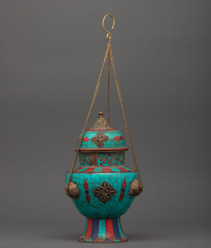Tibetan Hanging Incense Burner
