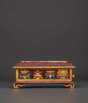 Handcarved  Buddhist Ritual Incense Burner