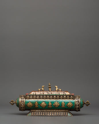 Incense Burner with Guardian Lion