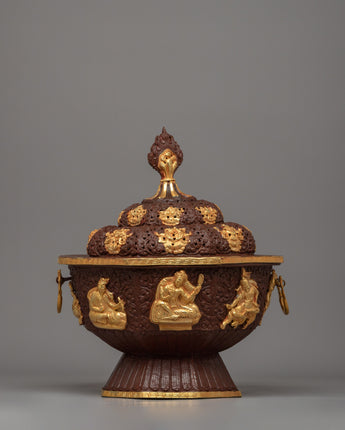 Tibetan Gold-Plated Incense Burner