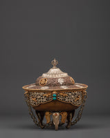 Handcrafted Hanging Tibetan Incense Burner